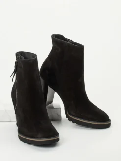 Damen Paul Green – Stiefeletten aus Veloursleder