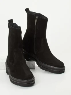 Damen Paul Green – Stiefeletten aus Veloursleder