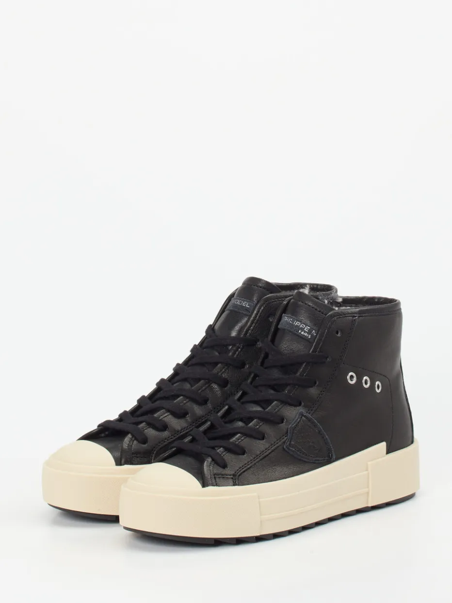 Damen Philippe Model – High-Top Sneaker aus Kalbleder