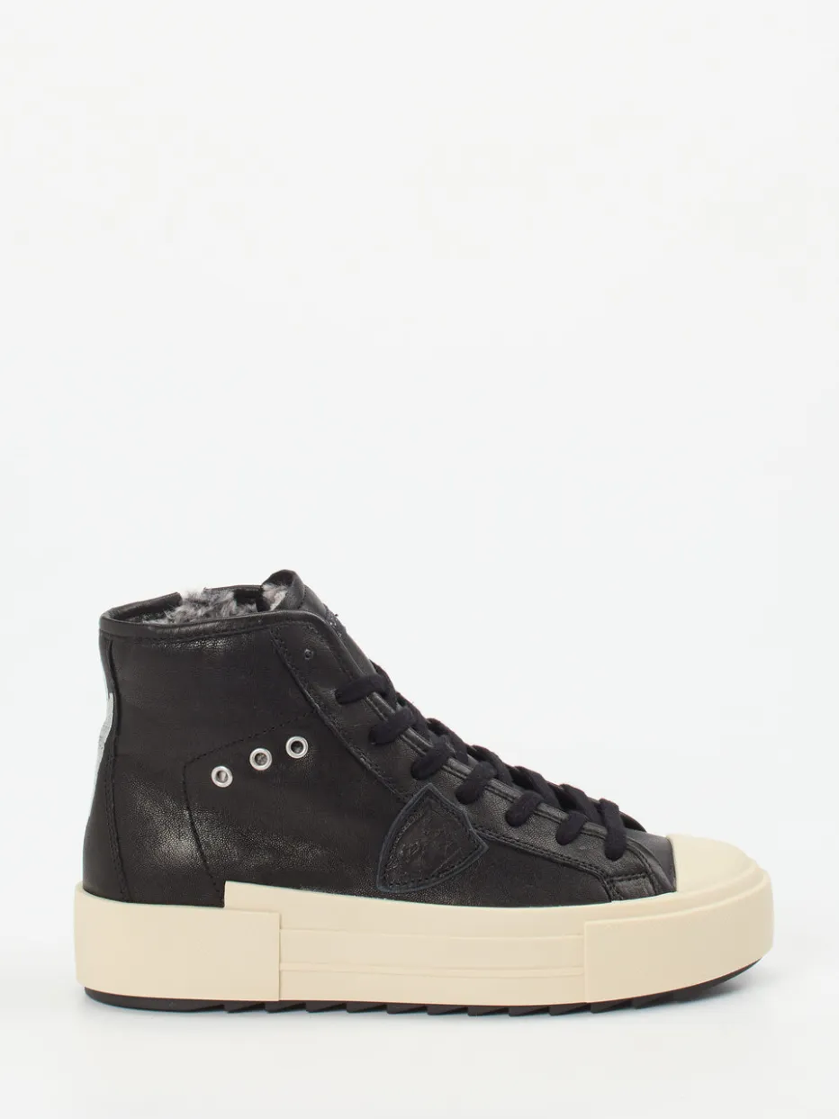 Damen Philippe Model – High-Top Sneaker aus Kalbleder