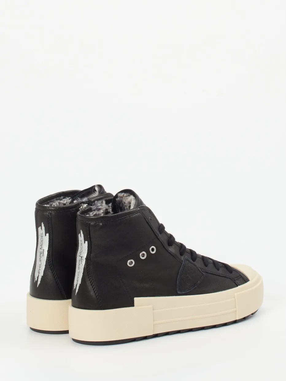 Damen Philippe Model – High-Top Sneaker aus Kalbleder