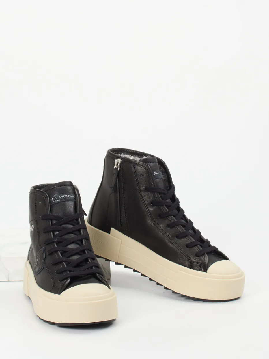 Damen Philippe Model – High-Top Sneaker aus Kalbleder