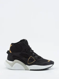 – High-Top Sneaker aus Veloursleder*Philippe Model Online