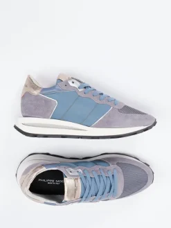 Damen Philippe Model – Retro-Runner aus Veloursleder