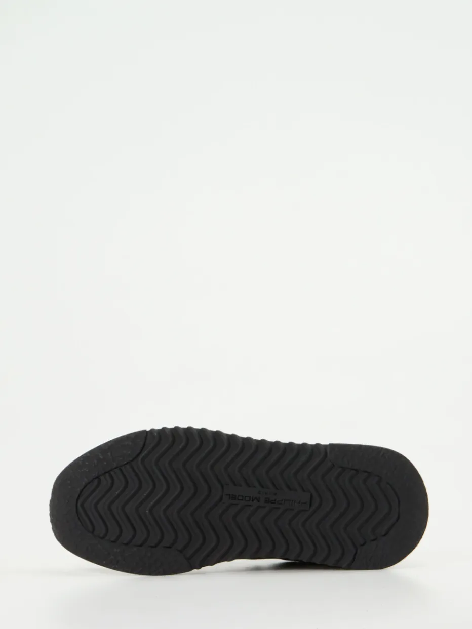 Damen Philippe Model – Retro-Sneaker aus Veloursleder Oliv