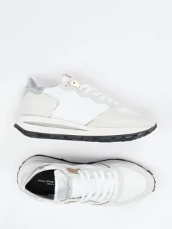 Damen Philippe Model – Retro-Sneaker aus Veloursleder