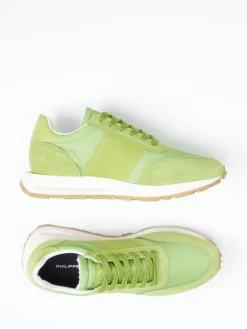 Damen Philippe Model – Retro-Sneaker aus Veloursleder