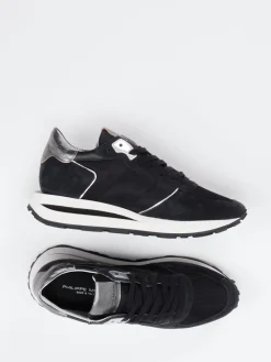 Damen Philippe Model – Retro-Sneaker aus Veloursleder