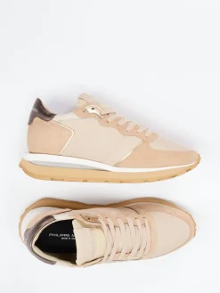 Damen Philippe Model – Retro-Sneaker aus Veloursleder