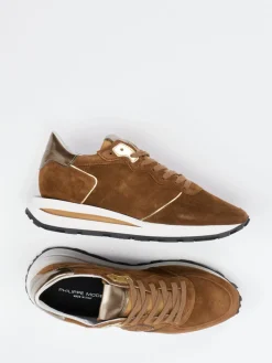 – Retro-Sneaker aus Veloursleder*Philippe Model Discount