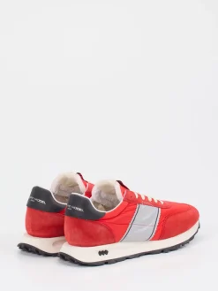 – Retro-Sneaker aus Nylon und Veloursleder*Philippe Model Outlet