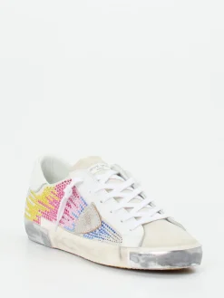 – Sneaker aus Veloursleder mit Strass*Philippe Model Online