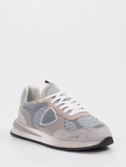 Herren Philippe Model – Sneaker aus Velours und Mesh