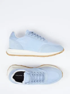 – Sneaker aus Veloursleder und Textil eis*Philippe Model Discount