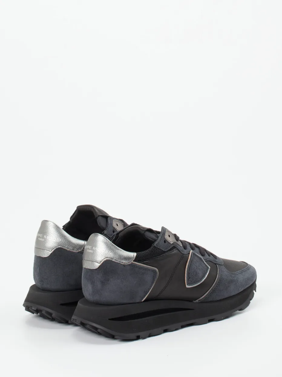 Damen Philippe Model – Sneaker aus Veloursleder und Leder