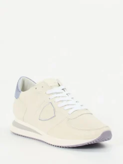 Damen Philippe Model – Sneaker aus Kalbleder in Creme
