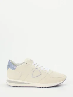 Damen Philippe Model – Sneaker aus Kalbleder in Creme
