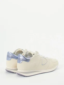 Damen Philippe Model – Sneaker aus Kalbleder in Creme