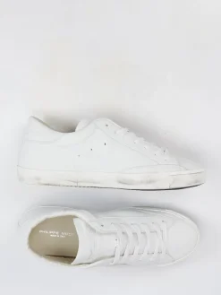 – Sneaker aus Kalbleder Used-Look*Philippe Model Outlet