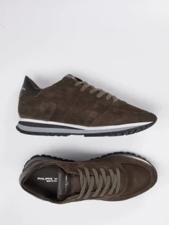 – Sneaker aus Veloursleder*Philippe Model Hot