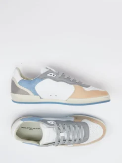 Herren Philippe Model – Sneaker aus Veloursleder und Leder