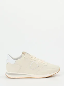 Damen Philippe Model – Sneaker aus Kalbleder in Cremeweiß