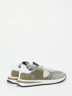 – Sneaker aus Veloursleder Khaki*Philippe Model Clearance