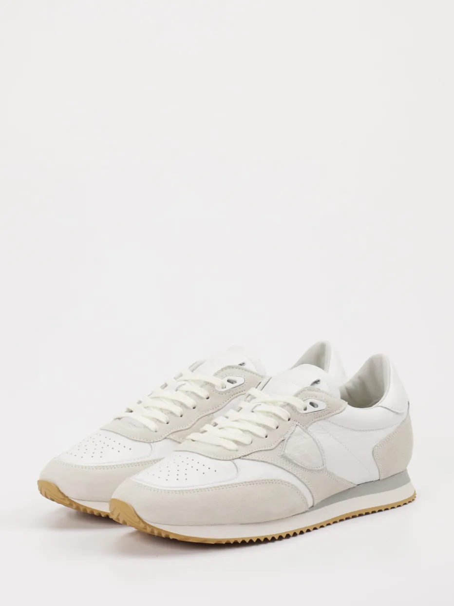 – Sneaker aus Velour/Leder Offwhite*Philippe Model Online