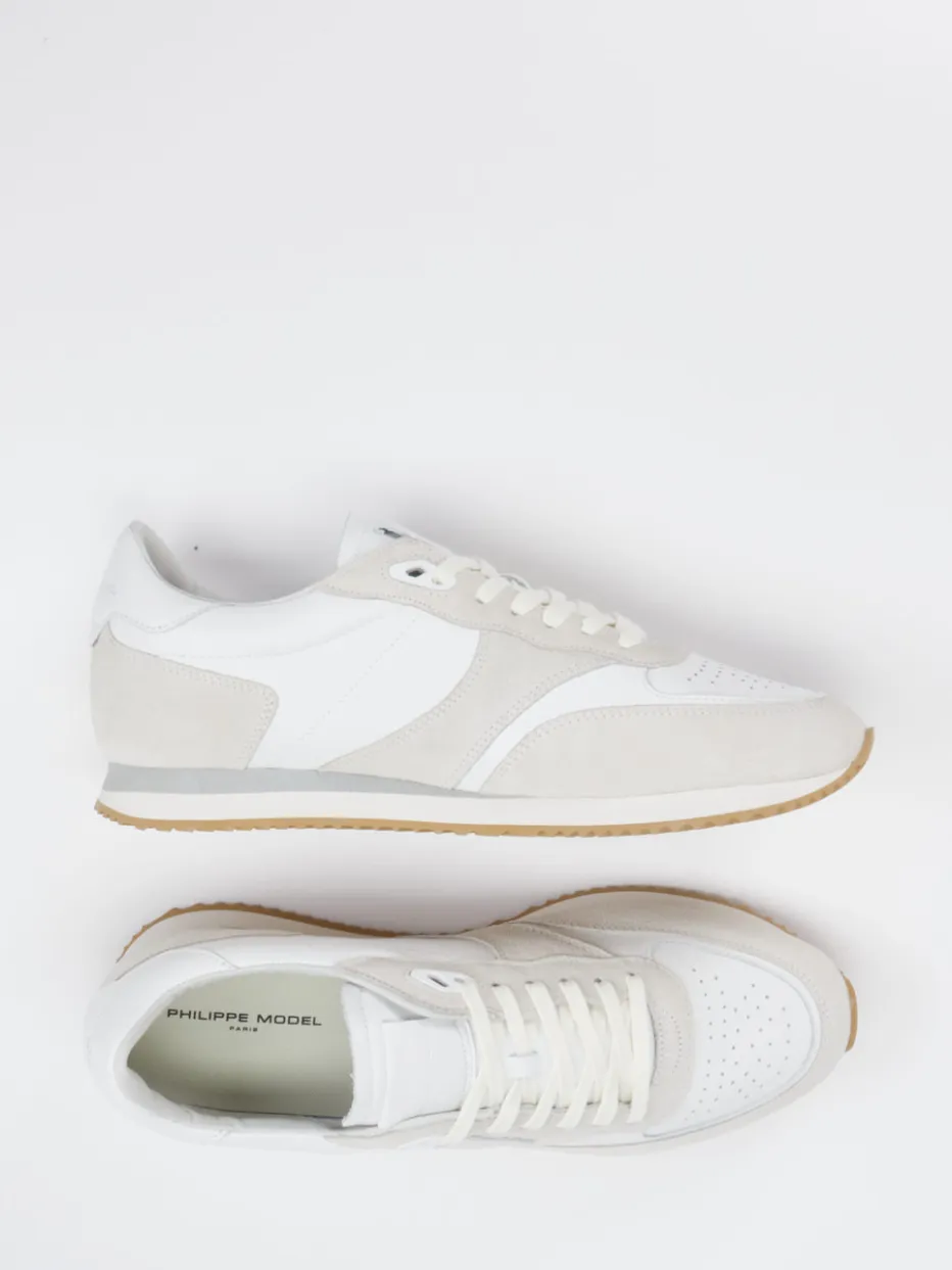 – Sneaker aus Velour/Leder Offwhite*Philippe Model Online