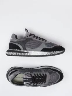 – Sneaker aus Velour/Textil dunkel*Philippe Model Best