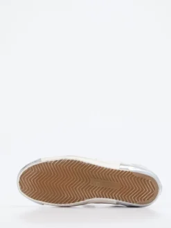 Damen Philippe Model – Sneaker aus Leder mit Metallic-Ferse