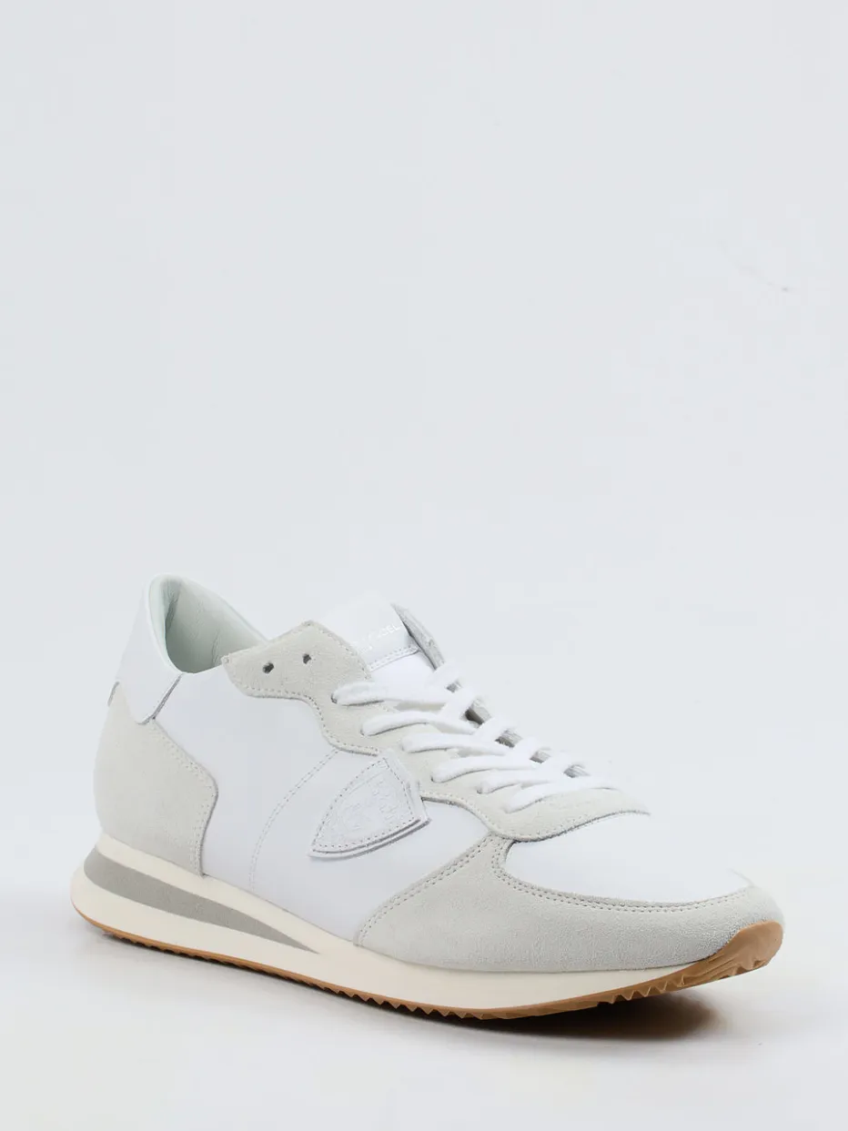 – Sneaker aus Veloursleder und Nappa*Philippe Model Discount