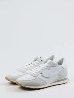 – Sneaker aus Veloursleder und Nappa*Philippe Model Discount