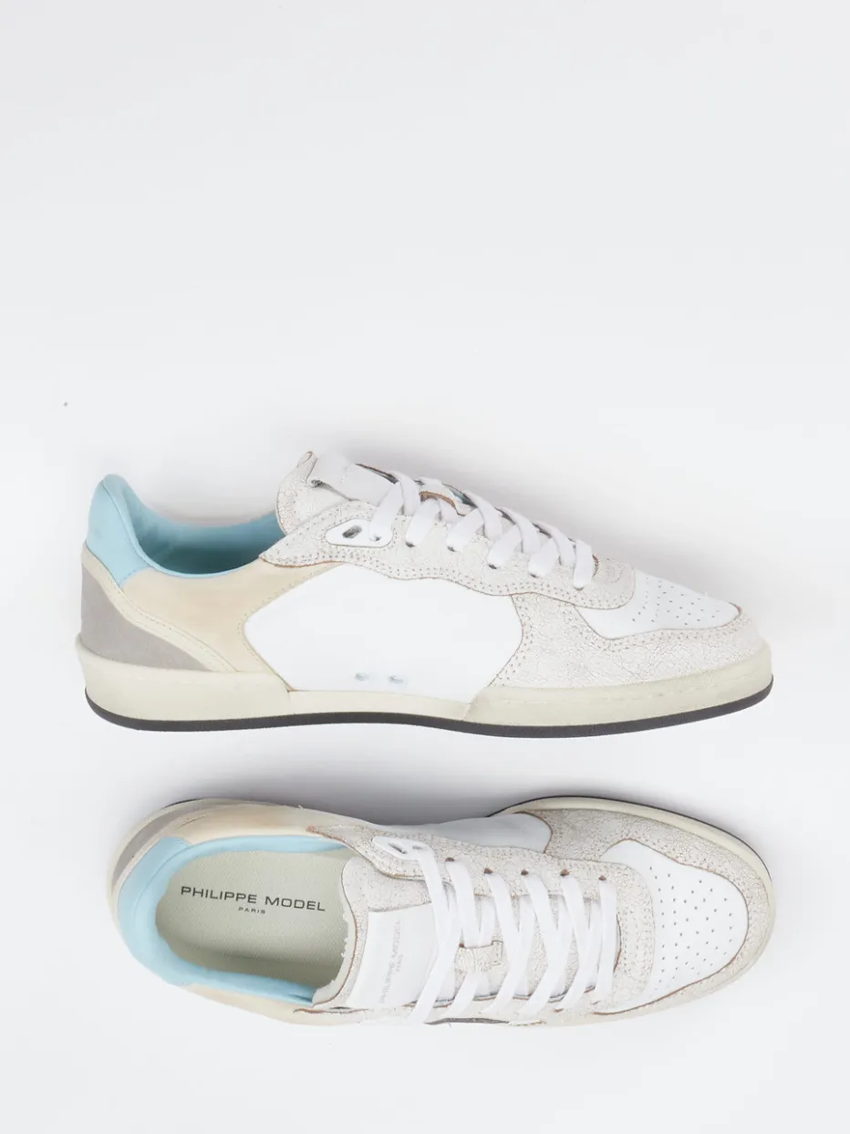 – Sneaker aus Kalbleder in*Philippe Model