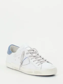 Herren Philippe Model – Sneaker aus Kalbleder Used-Look