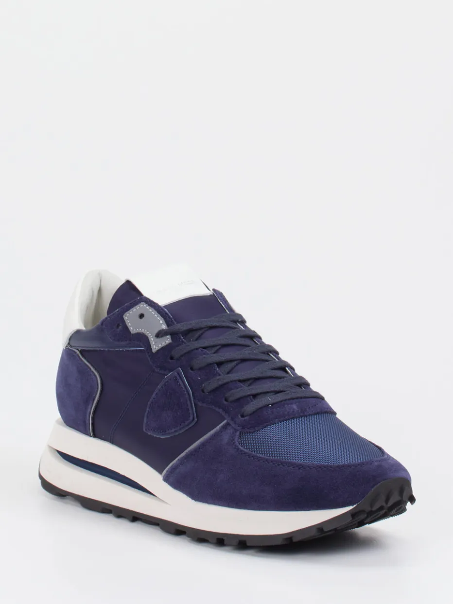 – Sneaker aus Veloursleder und Mesh*Philippe Model Sale