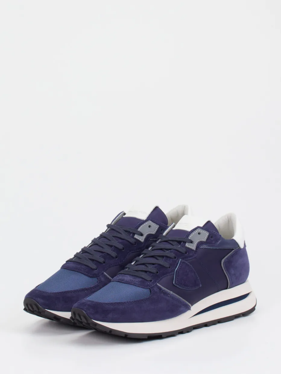 – Sneaker aus Veloursleder und Mesh*Philippe Model Sale