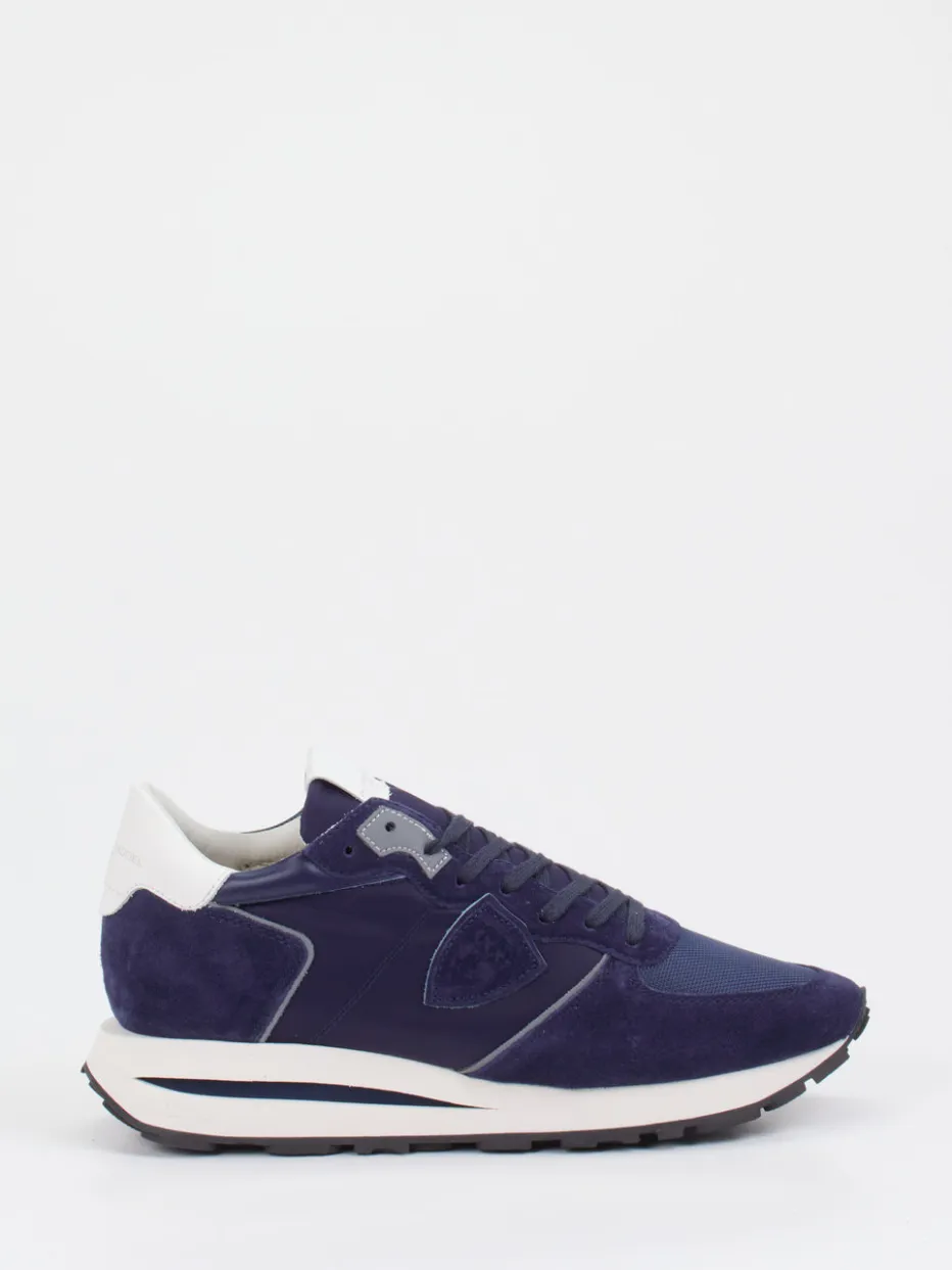 – Sneaker aus Veloursleder und Mesh*Philippe Model Sale