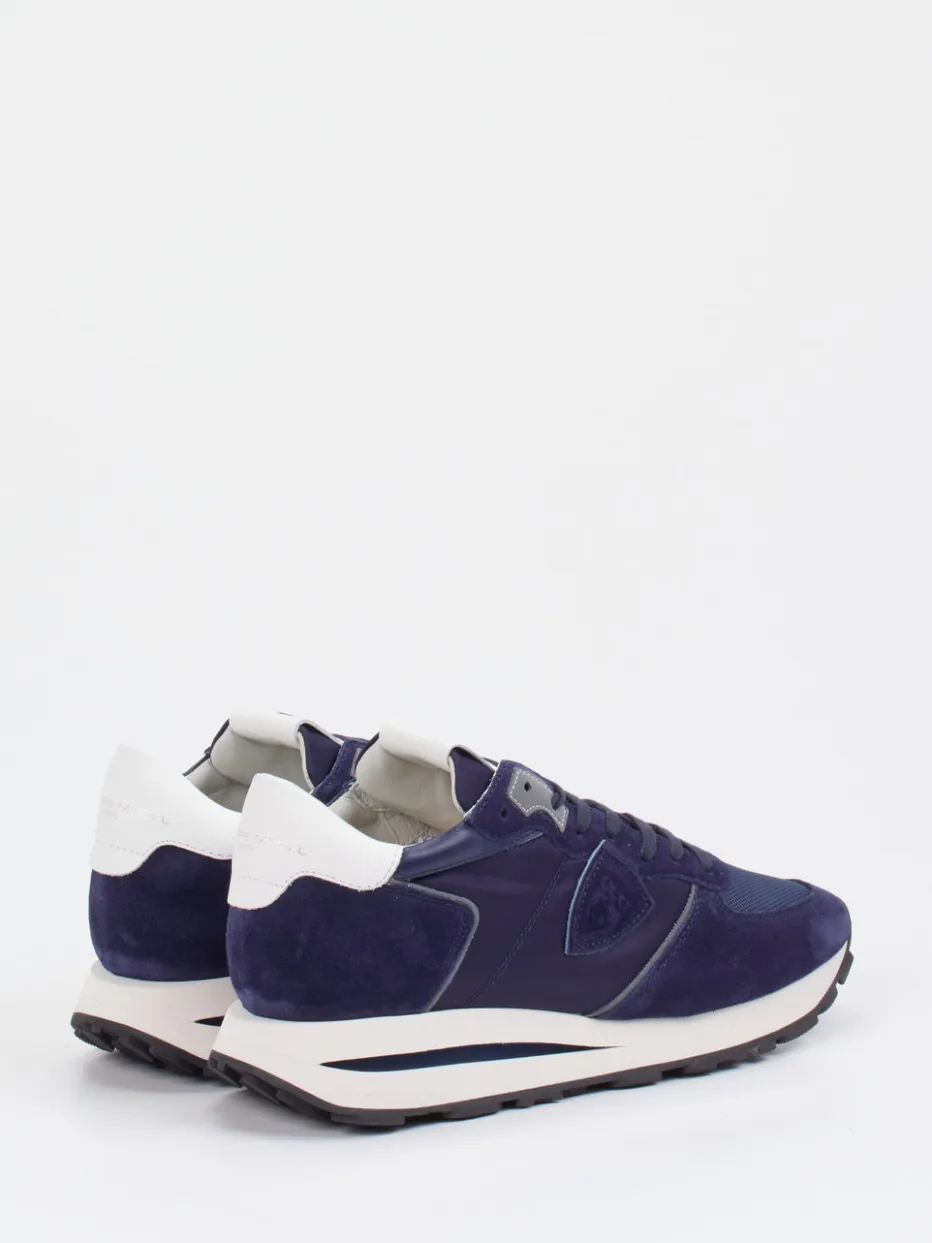 – Sneaker aus Veloursleder und Mesh*Philippe Model Sale