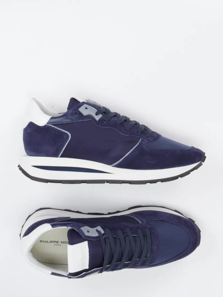 – Sneaker aus Veloursleder und Mesh*Philippe Model Sale