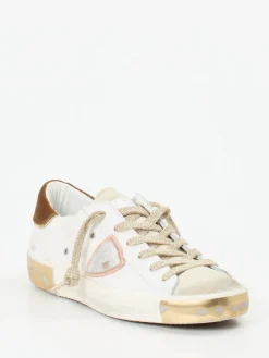 – Sneaker aus Velours- und Glattleder*Philippe Model Discount