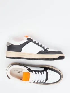 Herren Philippe Model – Sneaker aus veganem Glattleder