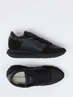 Damen Philippe Model – Sneaker aus Leder-Mix