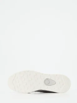 Damen Piedi Nudi – Chunky Sneaker aus Metallicleder silber