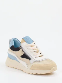 – Chunky Sneaker aus Veloursleder beige*Piedi Nudi Discount