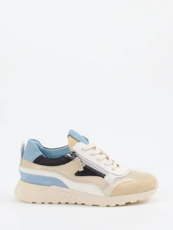 – Chunky Sneaker aus Veloursleder beige*Piedi Nudi Discount