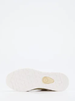 Damen Piedi Nudi – Chunky Sneaker aus Velours- und Glattleder Beige