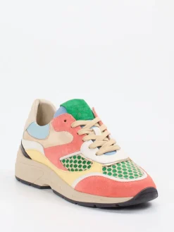 – Chunky Sneaker aus Veloursleder-Textil Mix*Piedi Nudi Online