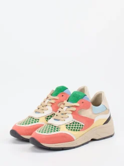 – Chunky Sneaker aus Veloursleder-Textil Mix*Piedi Nudi Online