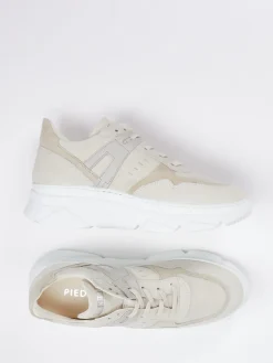 Damen Piedi Nudi – Chunky-Sneaker aus Nubukleder